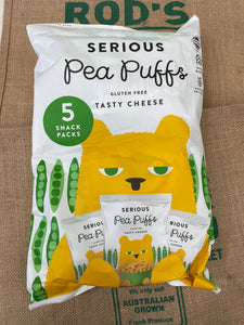 Puffs- Pea , Serious Tasty cheese 5 pack