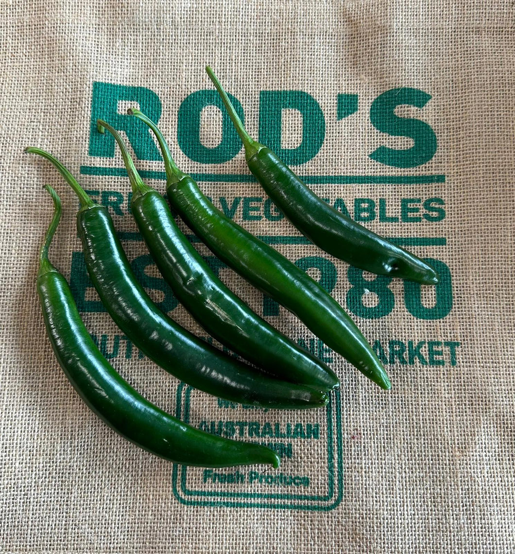 Chilli- Green Large (Each)