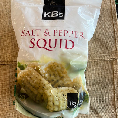 Fish- Salt & Pepper Squid (Frozen) 1kg