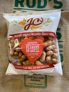 Peanuts- Whole Roasted In Shell Australian 300g