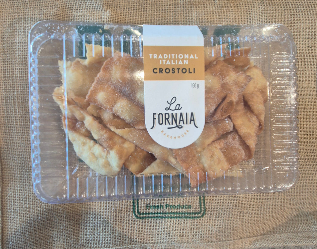 Crostoli- Traditional  Italian Biscuit 150g Pack