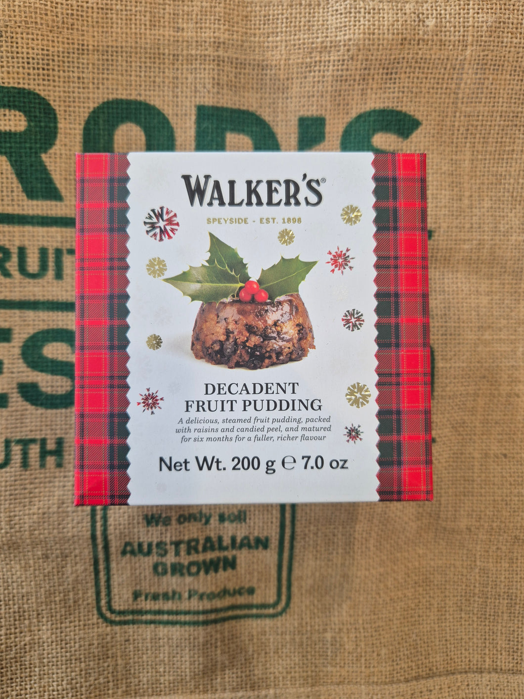 Pudding- Walkers Fruit Decadent 200g