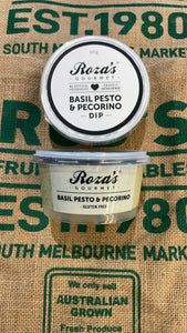 Roza's-Basil Pesto & Pecorino Dip 150g