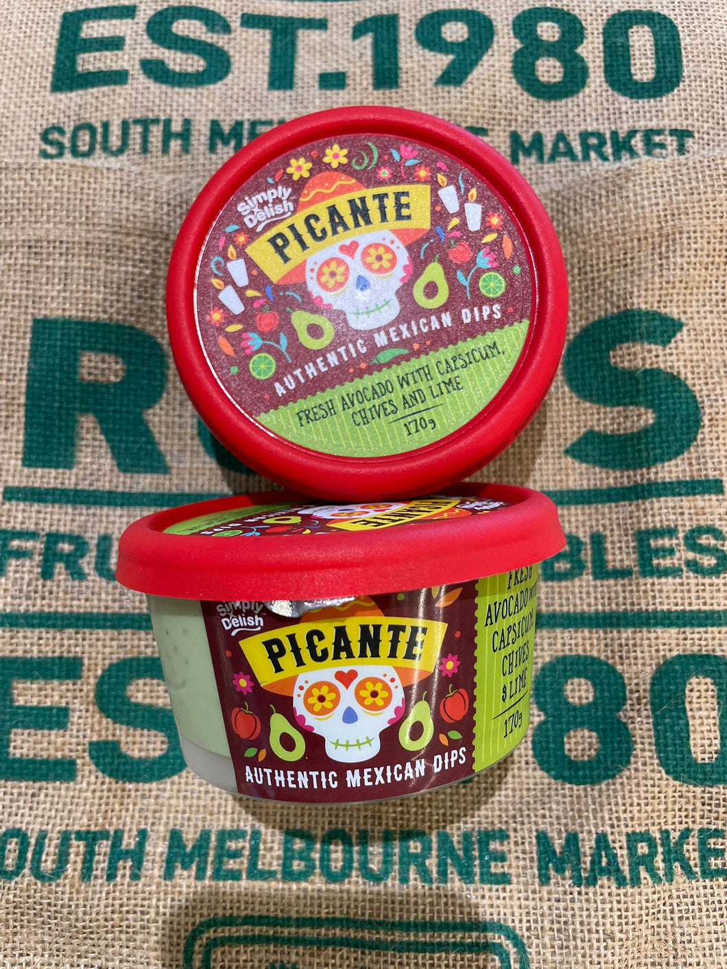 Dip-Picante Avocado ,Capsicum & Lime Dip 170g