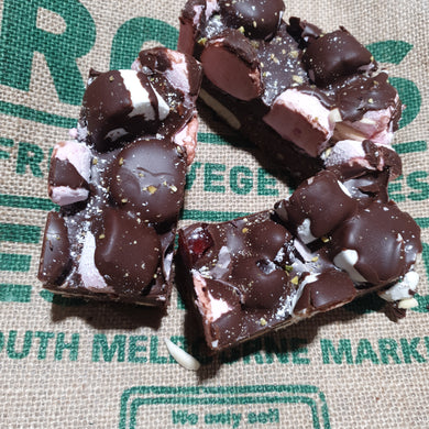 Cake- Rocky Road  Fudge . Traditional   (3 pack)