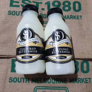 Milk- Buttermilk ,St David Dairy 375ml