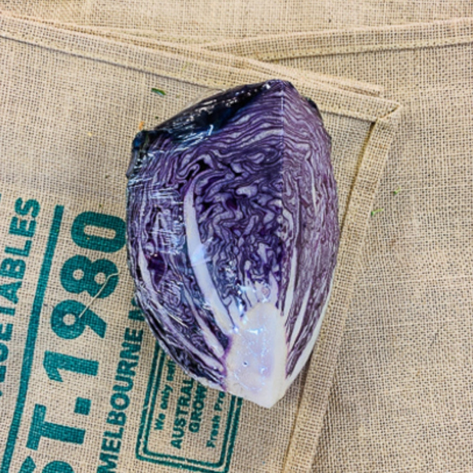 Cabbage, Purple (quarter)