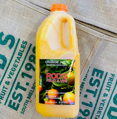 Juice- Orange 2L (Freshly squeezed in store)
