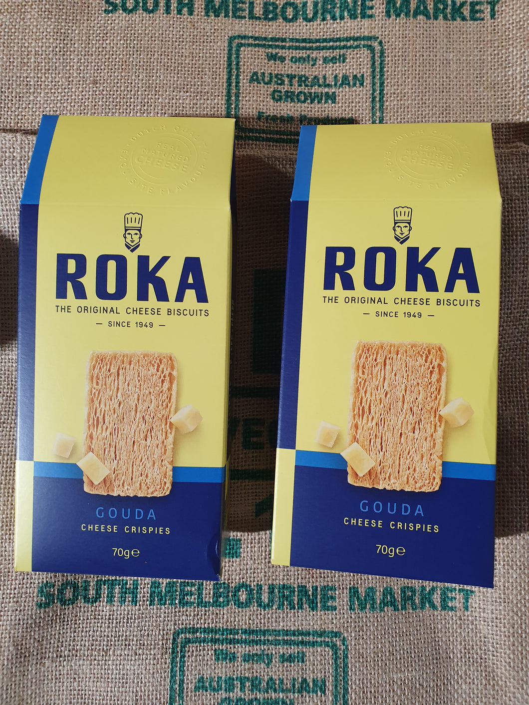 Roka Cheese Biscuits STICKS each 70g