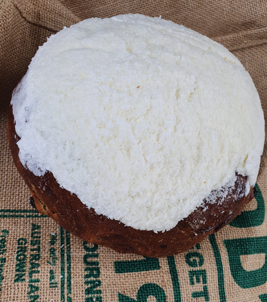Brumby's- Boston Bun with icing (deliciously good)