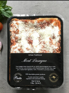 Lasagne -Meat 1.2kg large size    HOMEMADE STYLE