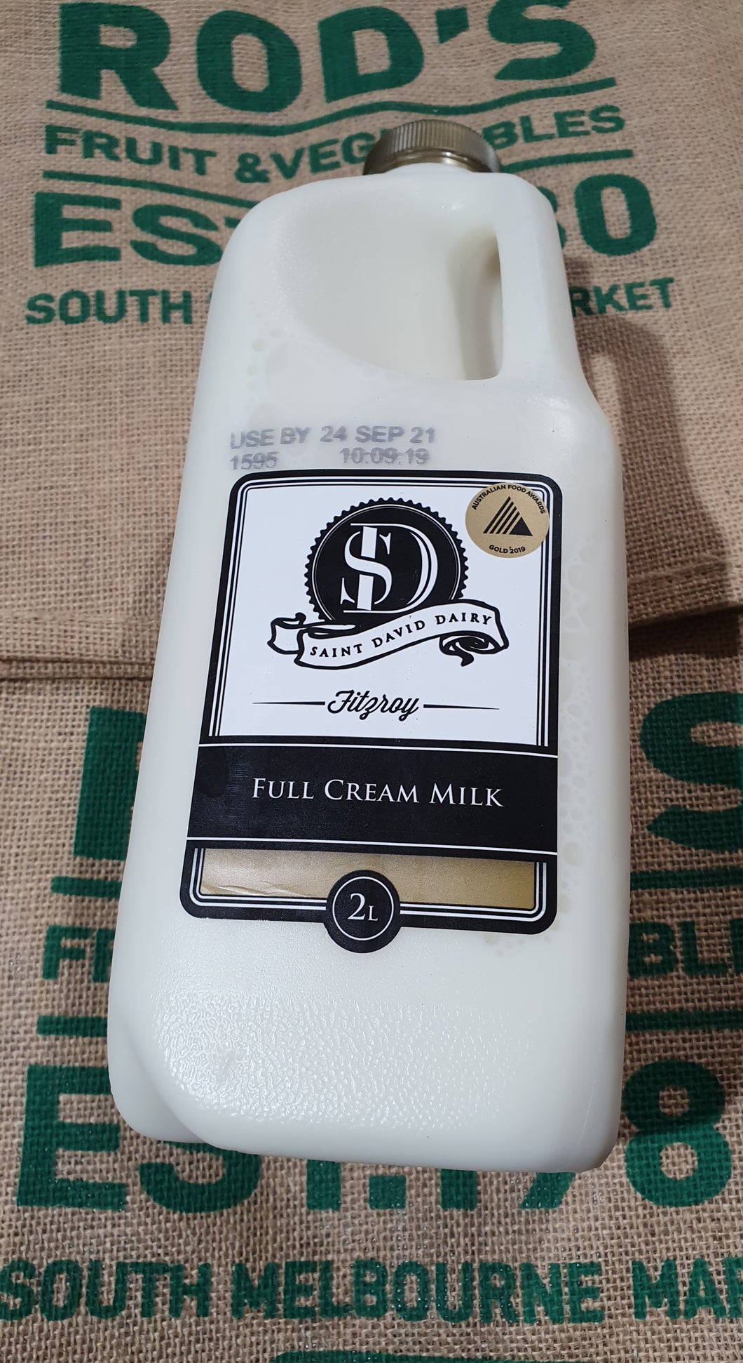 Milk- Fullcream 2litre  St.David Dairy