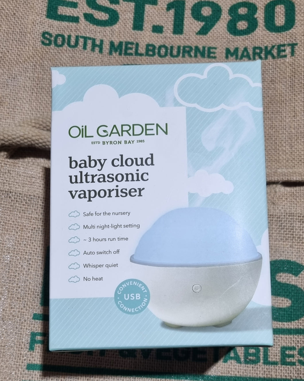 Vaporiser- Baby cloud ( byronbay) usb connection