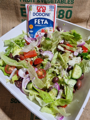Salad- Large Fresh Greek By Rod's , includes 200g fetta block