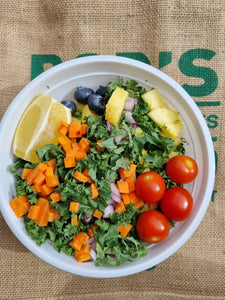Bowl- Super Food Salad ( kale & fruit )
