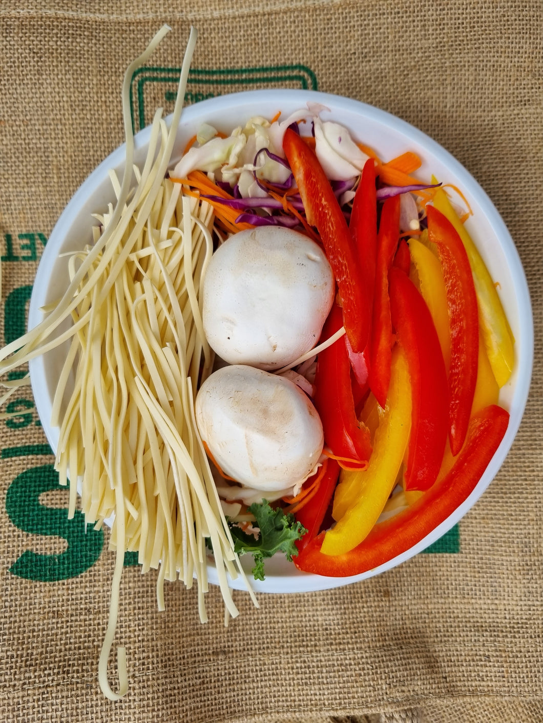 Bowl- Veggie Noodle Mix  (ready to  cook)