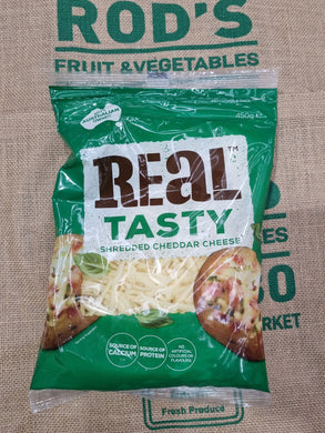 Tasty- Cheese Shredded Bag 450g