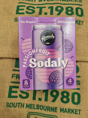 Soda- Passionfruit Sodaly 4pack