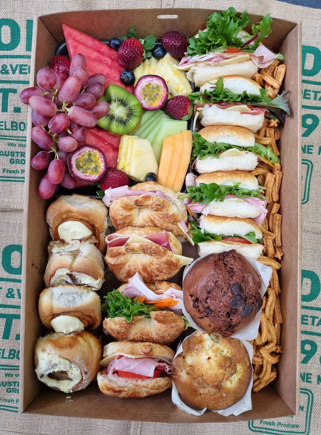 Tear & Share Mix Box ( includes Savoury and Sweet)