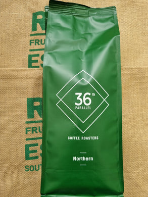 Coffee- 36th Parallel (Northern Blend) - Beans 1KG SPECIAL PRICE
