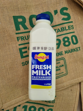 Milk- Sungold Fresh 1 litre (full cream)
