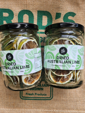 Lime- Australian Dried 60g( made in vic)