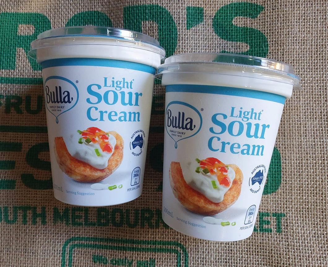 Cream- Sour ,Light 200ml    BULLA