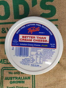 Cheese- Cream 227g  DAIRY FREE,GLUTEN FREE
