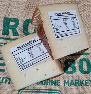 Cheese- Manchego Spanish sheep's milk(  approx 200g-250g)