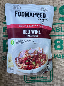 FODMAPPED- Red wine & Italian Herb Sauce  (no onion,garlic)