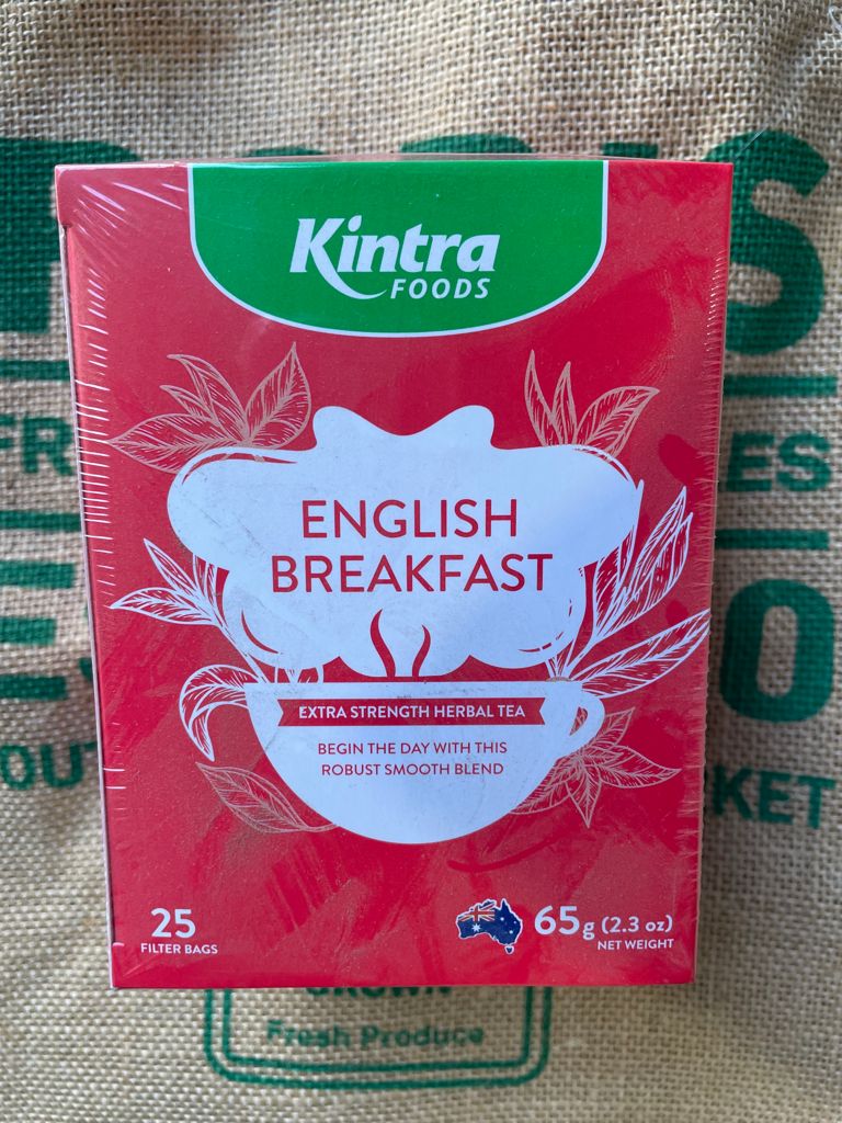 Tea- English Breakfast Bags , 65g Made in Aus