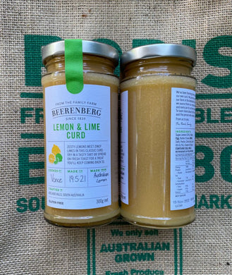 Beerenberg-  Lemon & Lime curd 300g