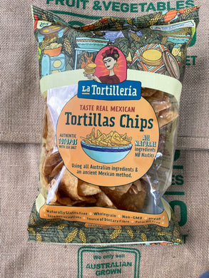 Tortillas- Chips  Authentic Sea Salt     La Tortilleria