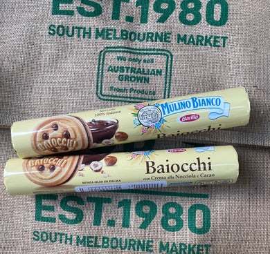 Biscuit- Baiocchi , Italian nutella filled
