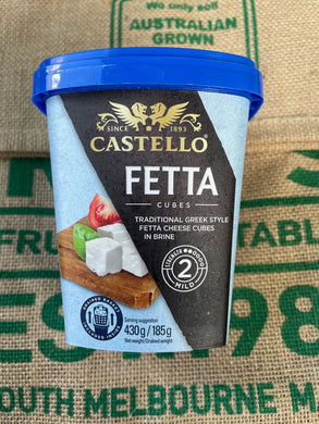 Feta- Castello  Cubes 430g Ne