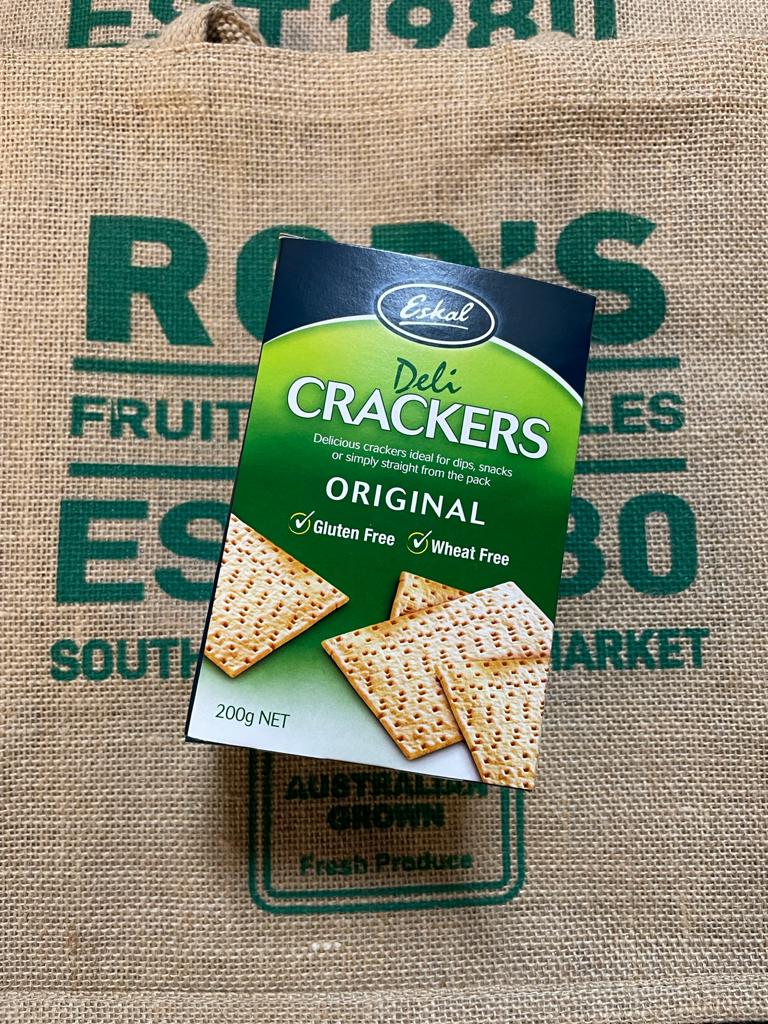 Crackers- Orginial Deli  200g GF, Wheat Free