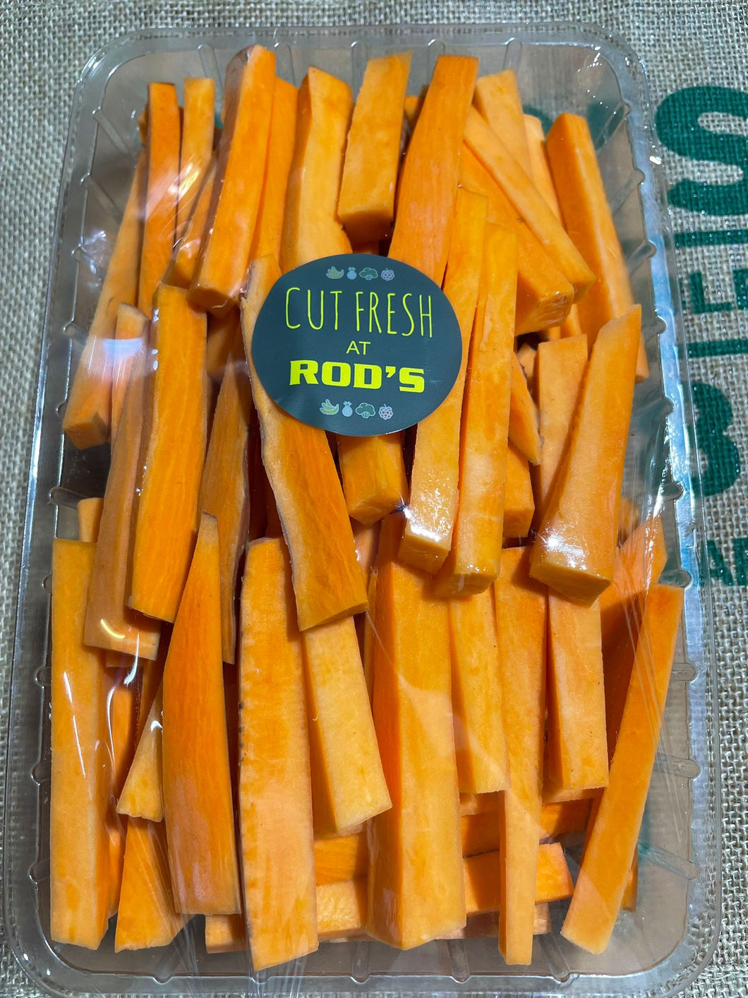 Potato- Sweet , Peeled & Sliced (chip style)