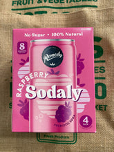 Load image into Gallery viewer, Soda- Raspberry 4 pack ( Remedy)
