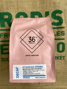 Coffee- 36 Parallel 250 Decaf ( BEANS)