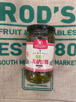 Jalapenos- Sliced 300g Jar