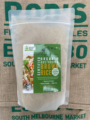 Rice-  Brown Organic 500g (medium grain)