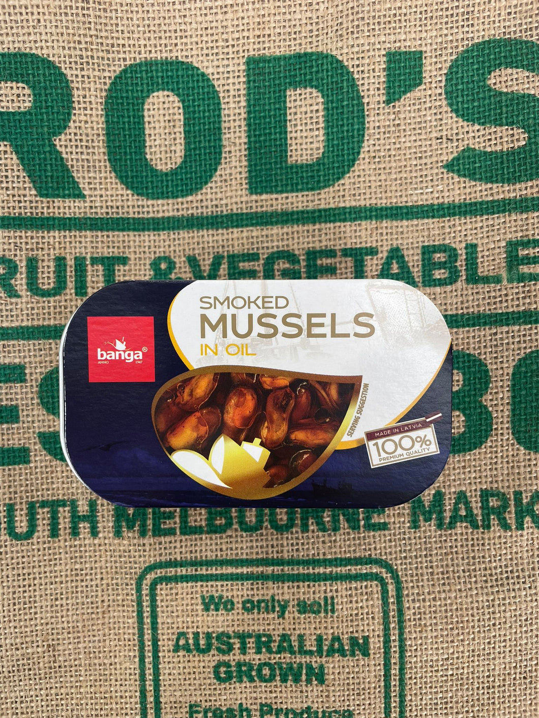 Mussels- Smoked in Oil , Premium 120g