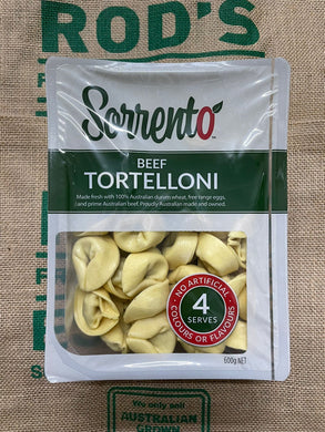 Tortelloni- Beef 600g  (fresh) ready to use!