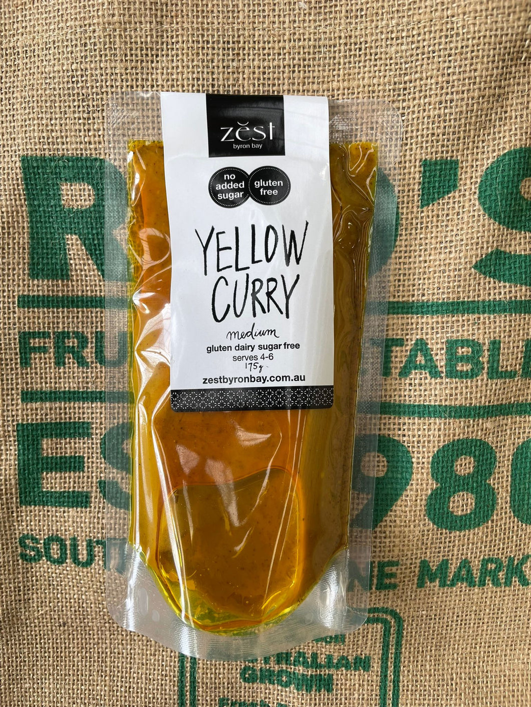 Curry yellow- Blend 175g ( Zest Byron Bay)