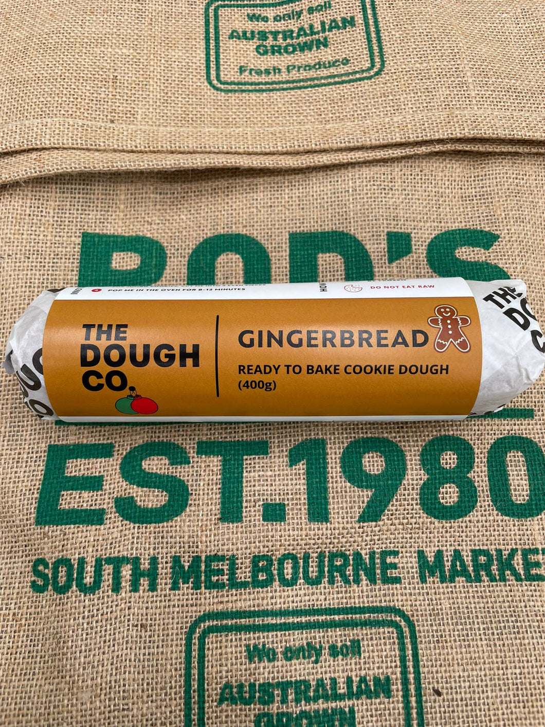 Cookie- Dough , Gingerbread ( ready to bake)  Christmas edition   SPECIAL PRICE REDUCED