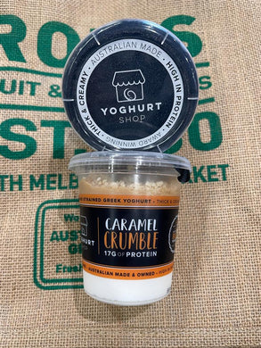 Yoghurt- Caramel Crumble 190g