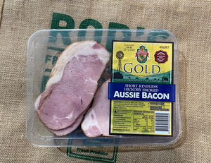 Bacon - Aussie Short Pan size Rindless 400g