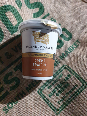 Creme Fraiche- Meander  Valley   200ml (fresh)