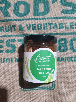 Relish-Jalapeno 200g ( made locally) all natrual