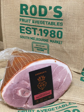 Ham- Andrew's choice    Half Bone IN approx 4kg-5kg , PRE order coming soon